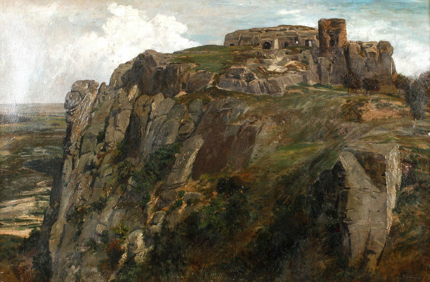 Max Merker, Der Regenstein bei Blankenburg im Harz