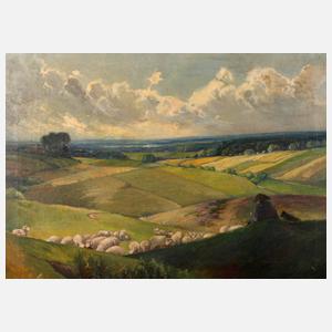 Joh. Meyer, ”Blick in die Elbmarsch”