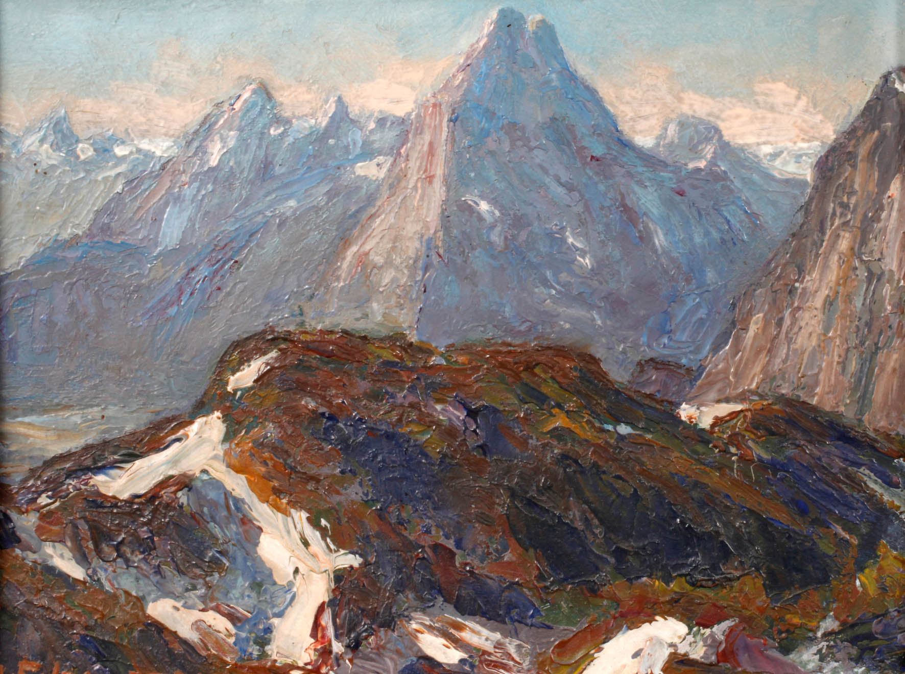 Anton Filzmoser, Hochgebirgslandschaft