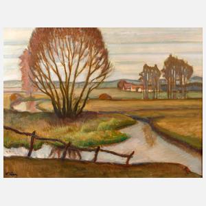 Wolfgang Jäger, ”Herbst am Bach”