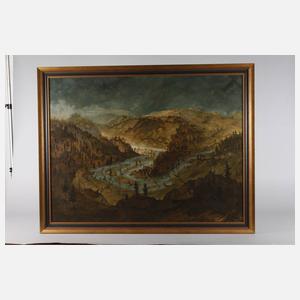 Dr. Otto Bloss, Herbstliche Flusslandschaft