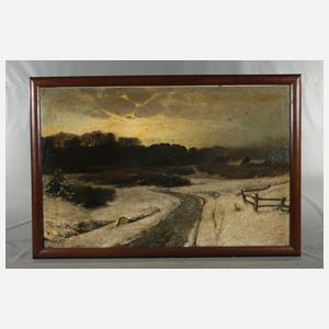 Sophus Jacobsen, Winterabend