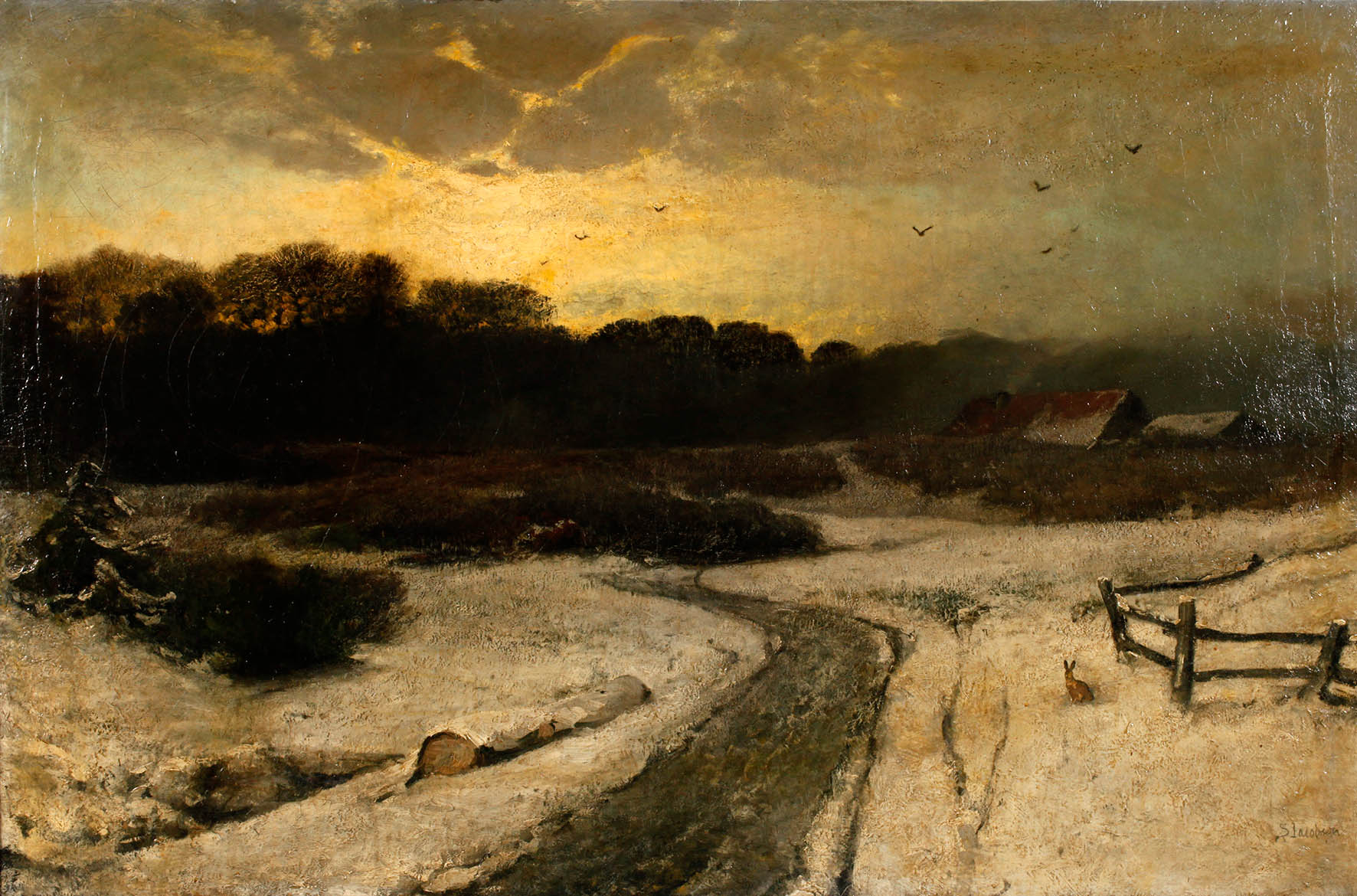 Sophus Jacobsen, Winterabend