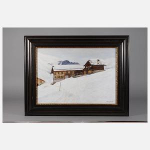 Hans Klatt, ”Aus dem Dischmatal bei Davos”