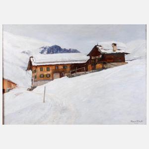 Hans Klatt, ”Aus dem Dischmatal bei Davos”