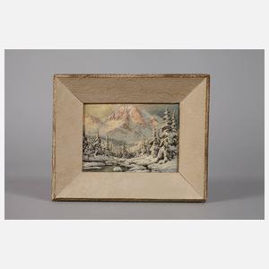 László Neogrady, Winterlandschaft