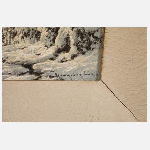 László Neogrady, Winterlandschaft