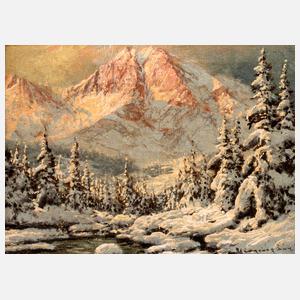 László Neogrady, Winterlandschaft