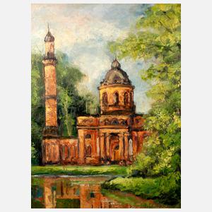 Alfons Schwäger-Crimoso, Moschee im Schlosspark Schwetzingen