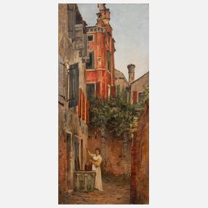 Luise Begas-Parmentier, Hinterhof in Venedig