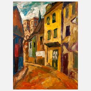 Expressive Straßenansicht