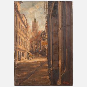 Alfred Mävers, ”Straße in Hannover”