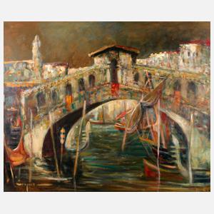 Erich Stapel, ”Rialto-Brücke Venedig”