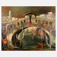 Erich Stapel, ”Rialto-Brücke Venedig”111
