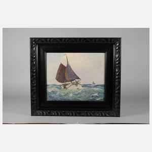 Heinz Mindermann, Segelschiffe auf hoher See