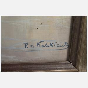 Patrick von Kalckreuth, Seestück im Sonnenuntergang