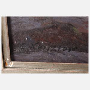 Carl Kenzler, Sommerabend am Meer