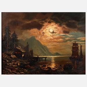 W. Schmitz, Nocturno am See