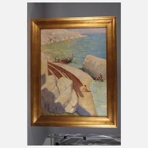 Prof. Ludwig von Hofmann, Neapolitanische Strandszene