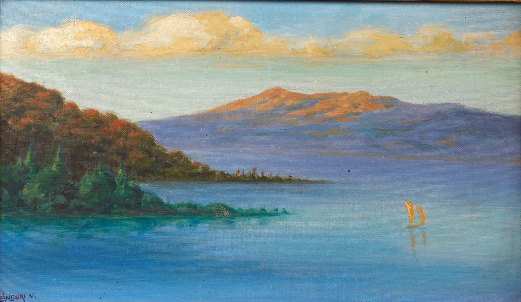 Vilmos Landori, Gardaseeansicht