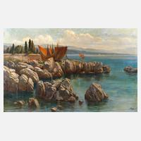 Michael Ruppe, attr., mediterrane Seeuferlandschaft111