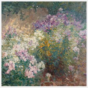 Frieda von Düring, Blumen im Garten