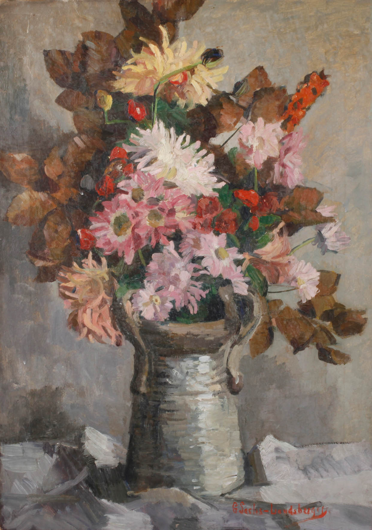 G. Sachs-Landsberger, Blumenstillleben