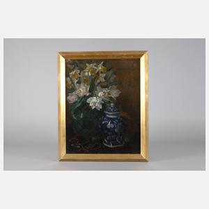 Prof. Emil Stahl, Stillleben mit Tulpen und Narzissen