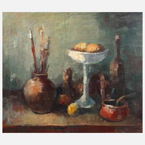 Gert Pötzschig, Atelierstillleben