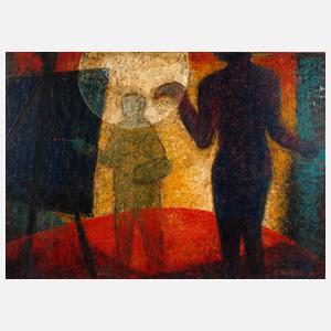 Erwin Stählin, ”Der Maler und sein Modell”