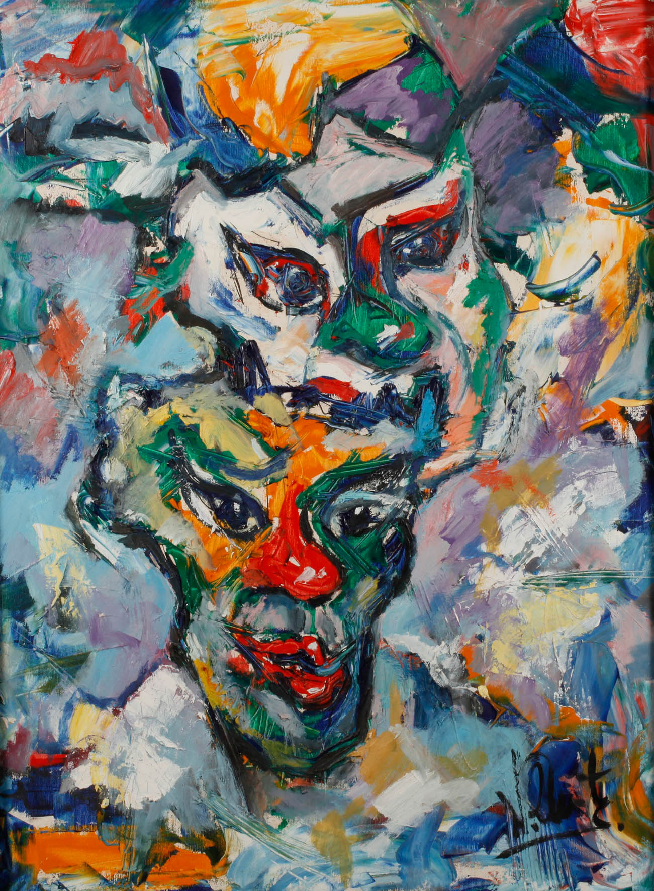 Wilfried Zauritz, ”Masken”