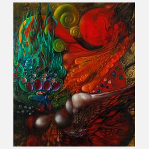 F. Knell, ”König mit grüner Krone”