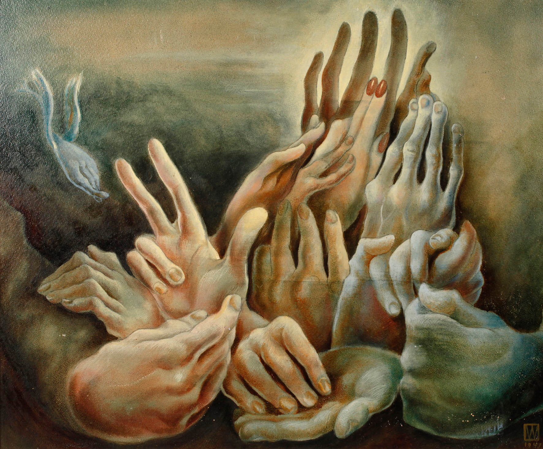 Harry Weidmann-Willton, Hände