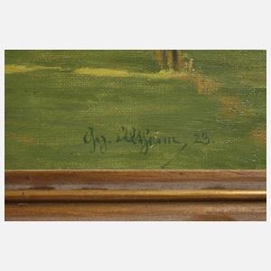 Georg Altheim, Frühling auf dem Land