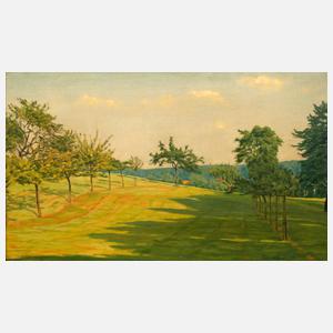 Georg Altheim, Frühling auf dem Land