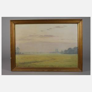 Georg Altheim, Landschaft im Morgengrauen