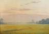 Georg Altheim, Landschaft im Morgengrauen