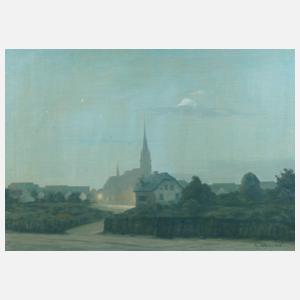 Georg Altheim, Nächtliche Stadtansicht