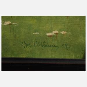 Georg Altheim, Sommerliche Landschaft