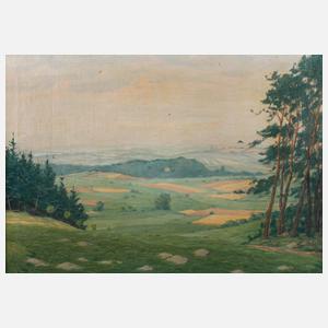 Georg Altheim, ”Oberhess. Landschaft bei Lauterbach”