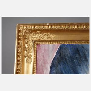 Empire Bilderrahmen mit Eckrosetten