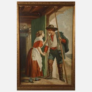 Gründerzeit-Goldstuckleiste um 1880