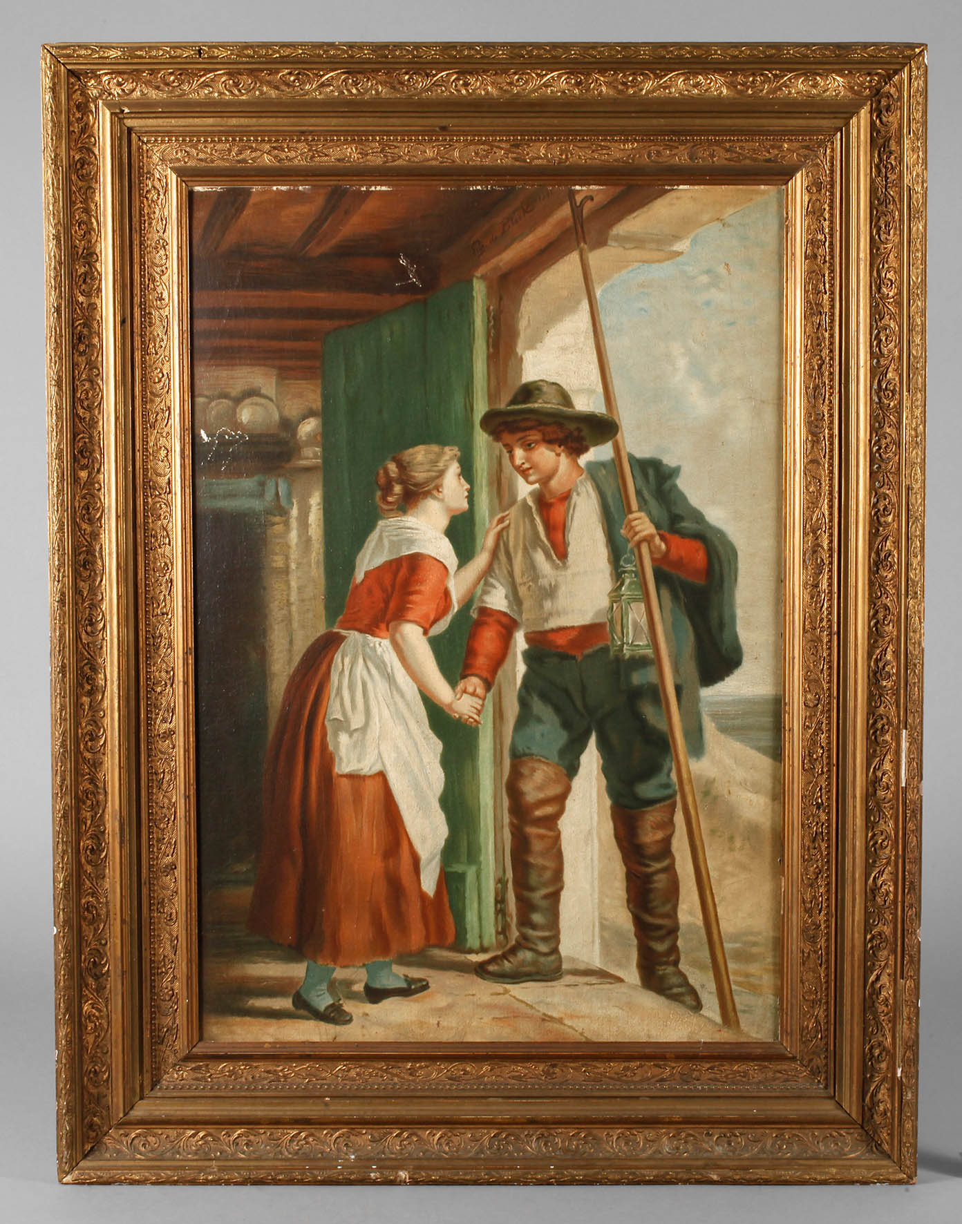 Gründerzeit-Goldstuckleiste um 1880