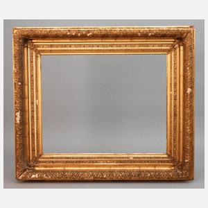 Prächtiger Goldstuckrahmen um 1870