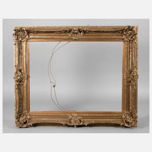 Goldstuckrahmen 2. Hälfte 20. Jh.