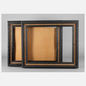 Paar prächtige Historismusrahmen