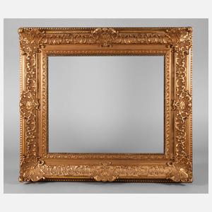 Prächtiger Historismus-Goldstuckrahmen um 1880