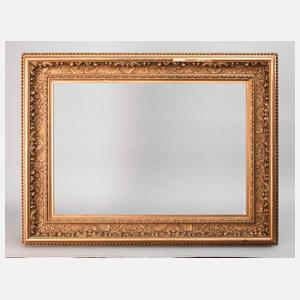 Prunkrahmen aus Goldstuckleiste um 1890