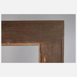 Rahmen mit Kerbschnitzerei, Normandie Ende 19. Jh.