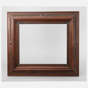 Rahmen mit Kerbschnitzerei, Normandie Ende 19. Jh.